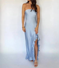 Dress Forum - Chelsea Ruffle Slit Dress