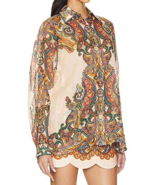 Zimmermann - Ottie Oversized Shirt