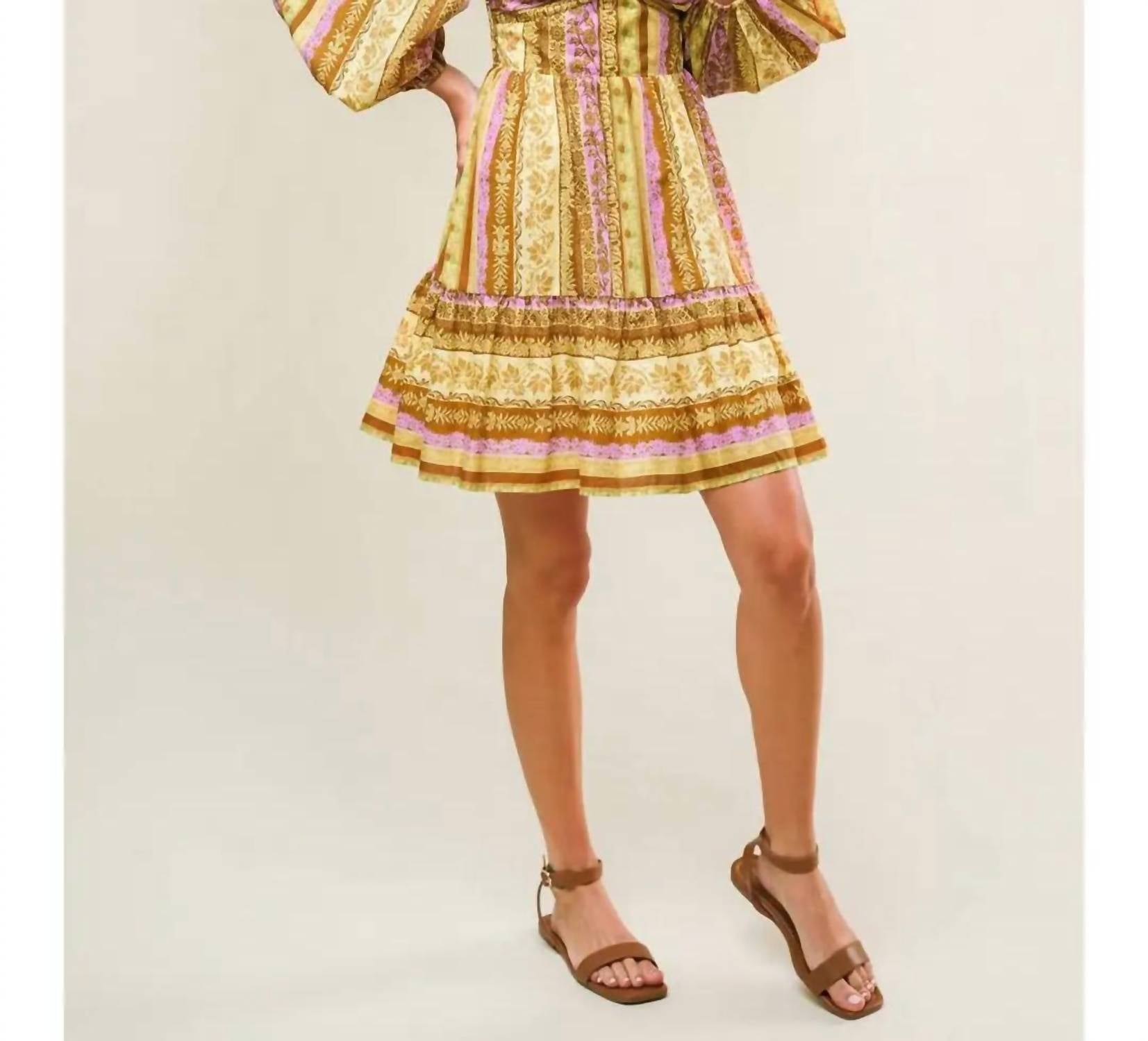 Flying Tomato - All My Pride Woven Mini Dress