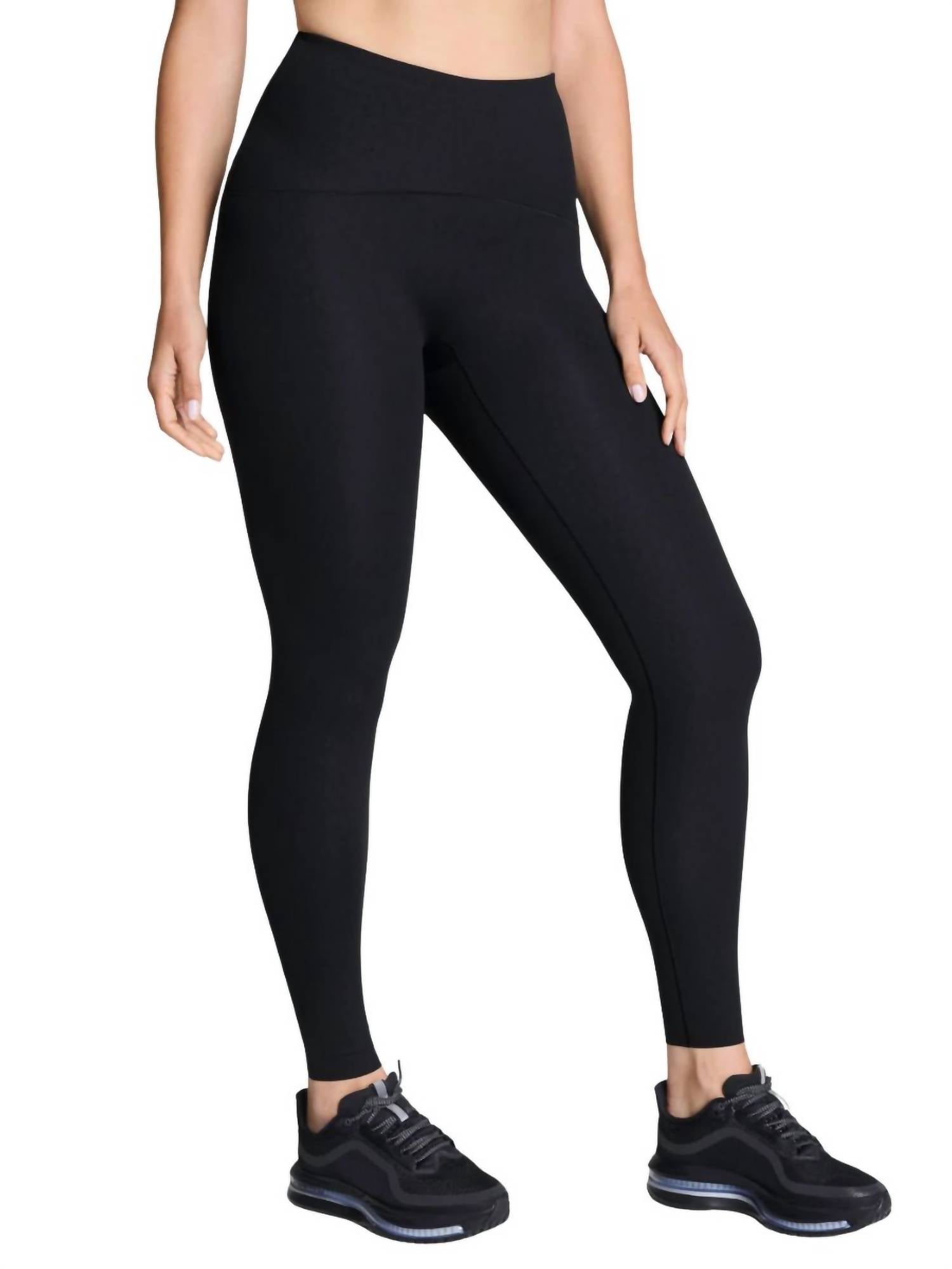 Spanx Embossed Leopard Print Leggings in black - women's pants