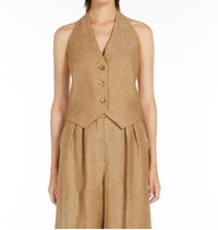 Maxmara - Sauro Linen Batavia Waistcoat