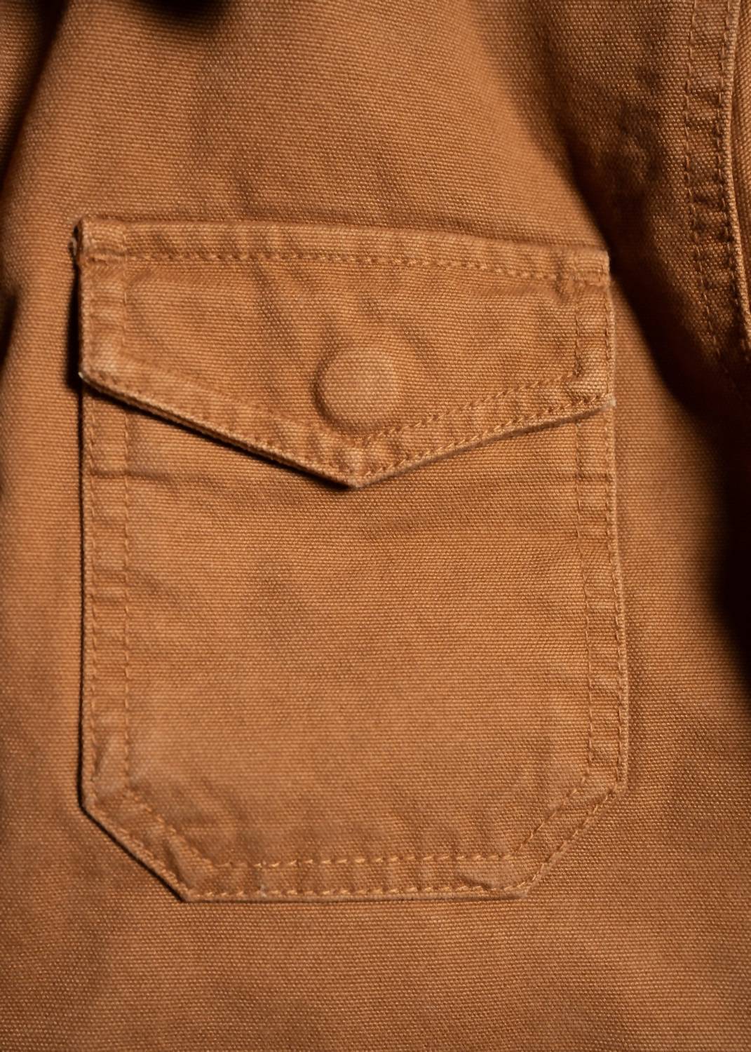 Iron & Resin Basset Buffalo Flannel Lined Jacket in cognac - women's jacket - view 7