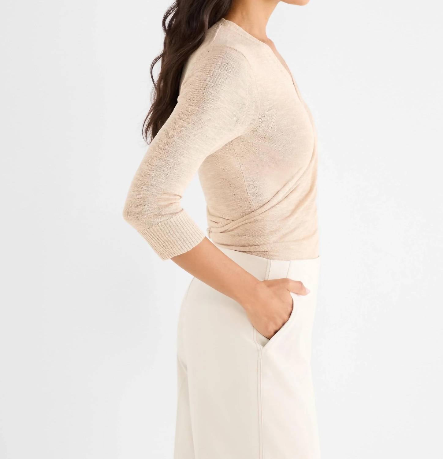 Nic + Zoe - Slub Knit 4 Way Cardigan
