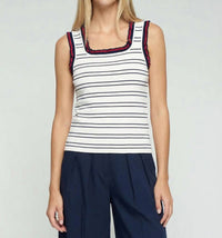 Vilagallo - Striped Point Top