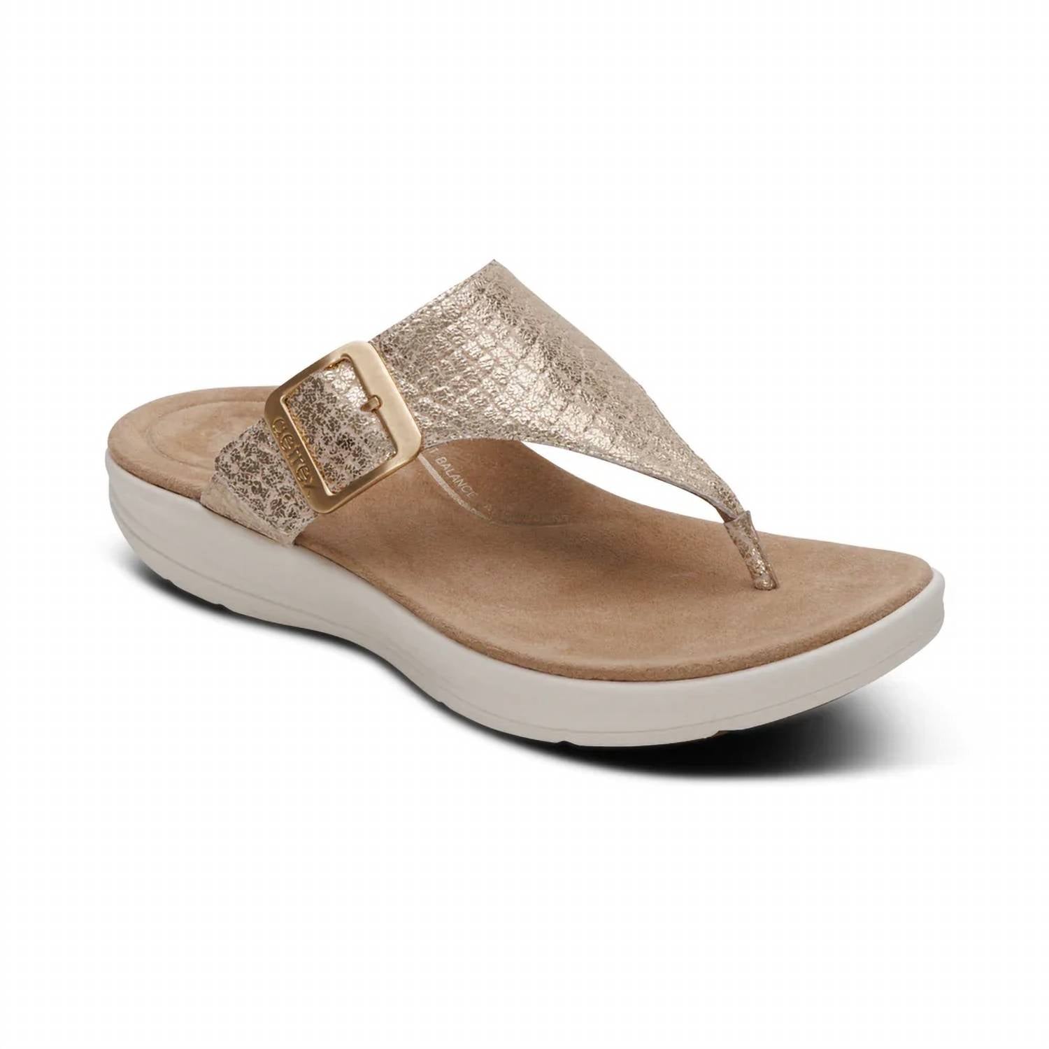 Aetrex - Women's Donna Adjustable Toe Post Sandals