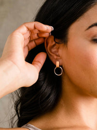 Able - Women's Two-tone Fonda Earrings