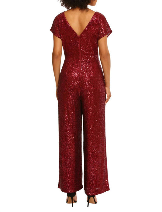 Maggy London - Amber Sequin Jumpsuit