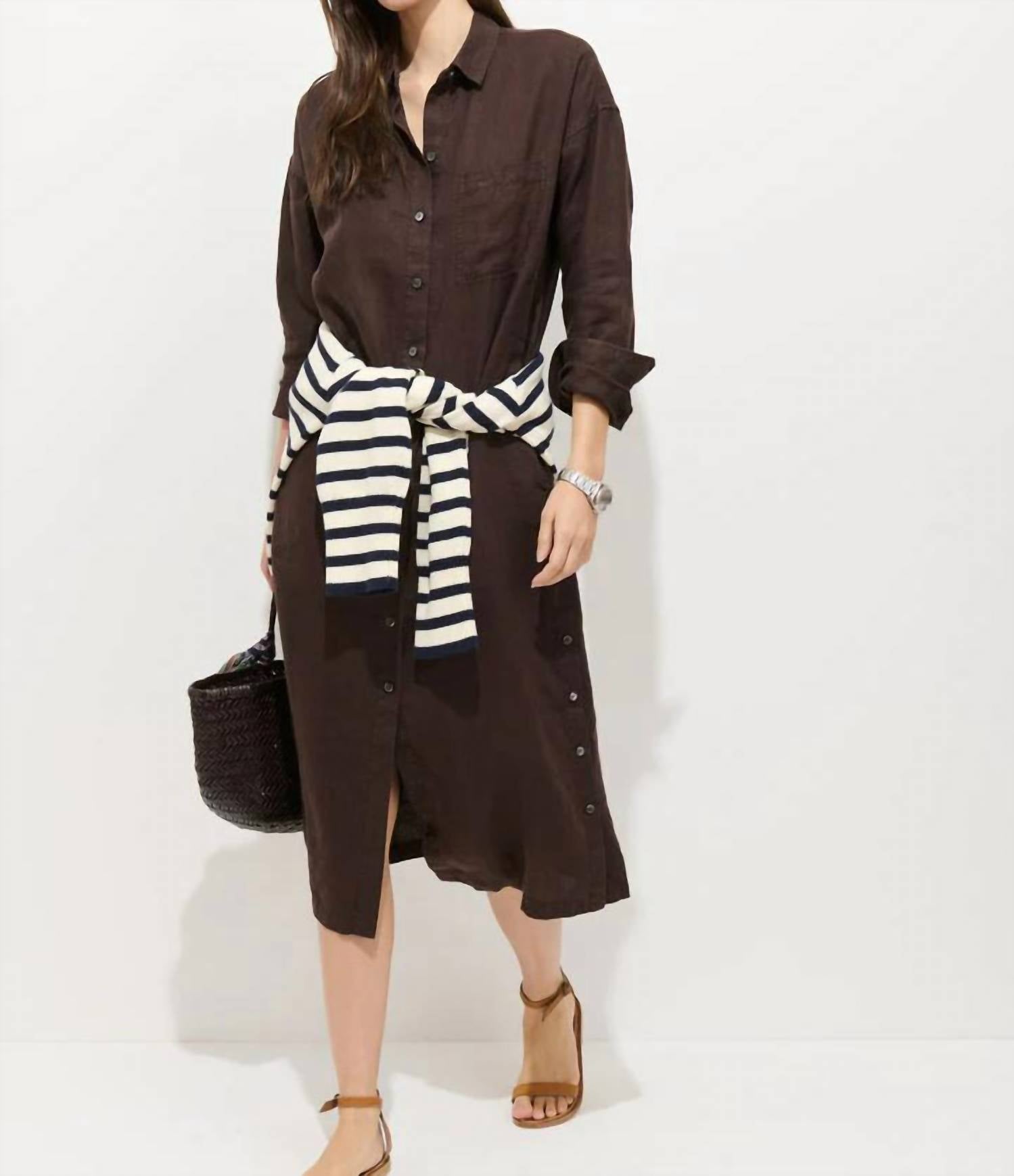 Alex Mill - Kerry Linen Midi Dress