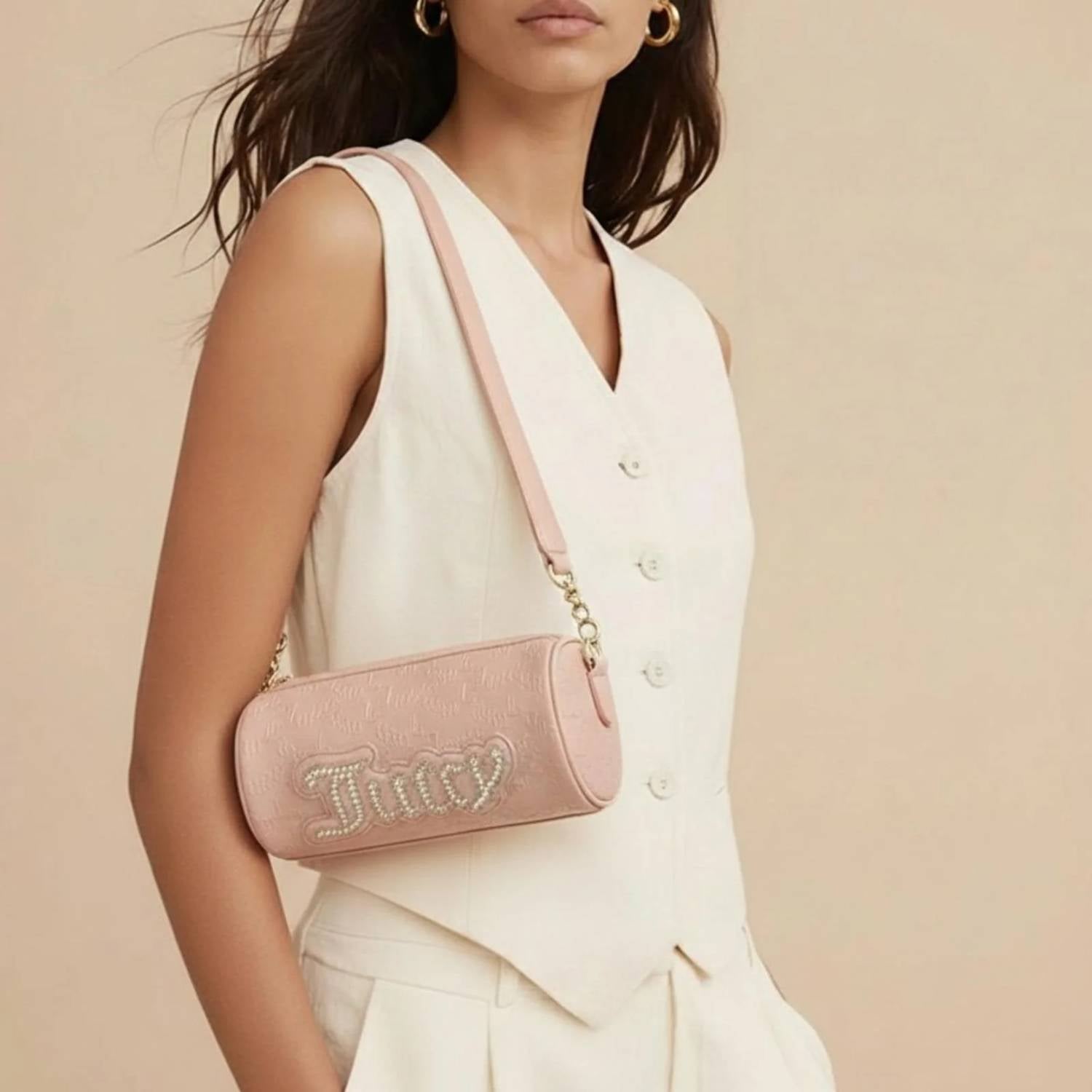 Juicy Couture - Women's String Of Pearls Shoulder Bag