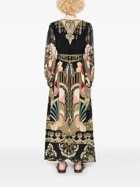 Camilla - Peak Waistband Maxi Dress