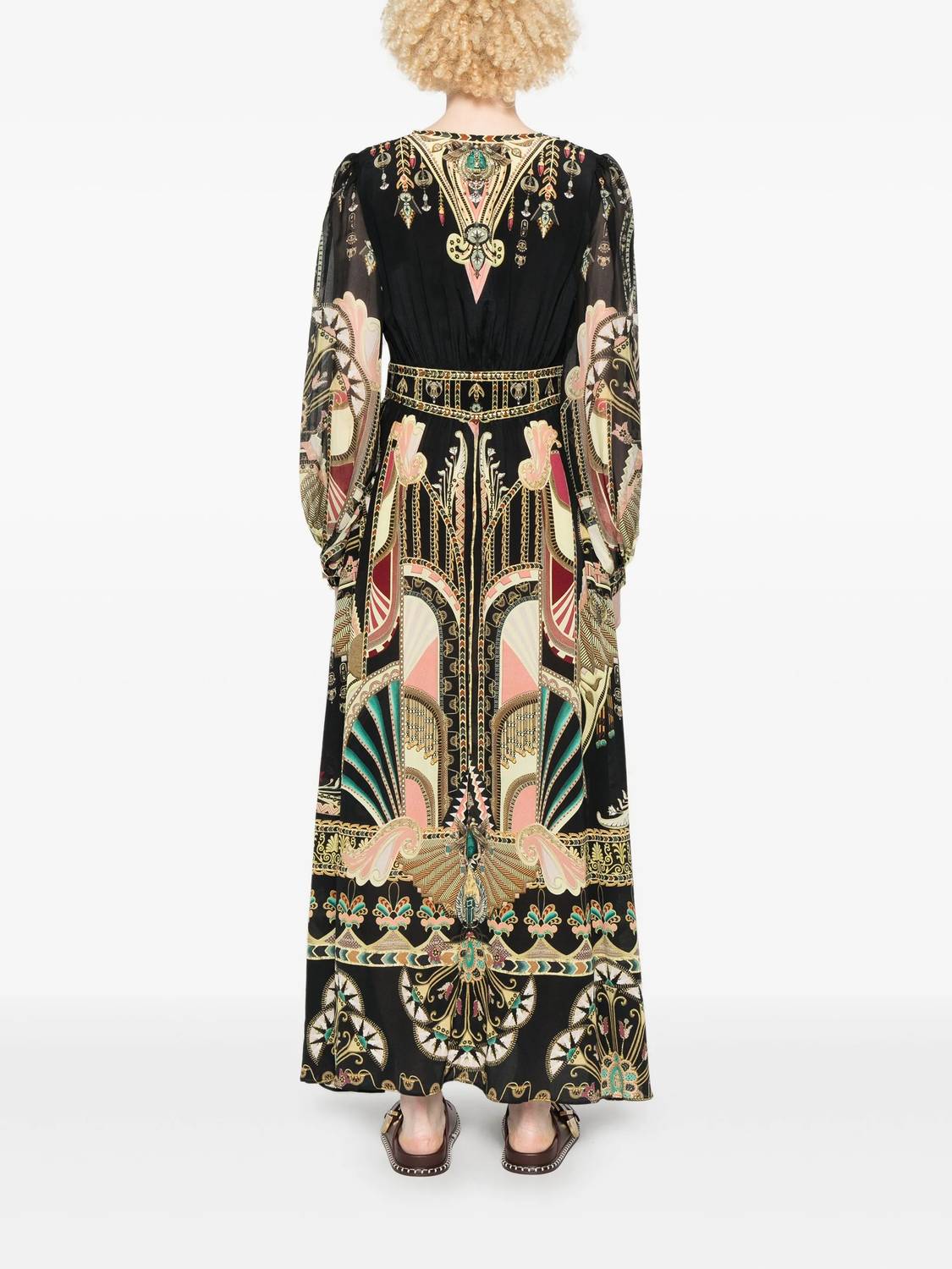 Camilla - Peak Waistband Maxi Dress