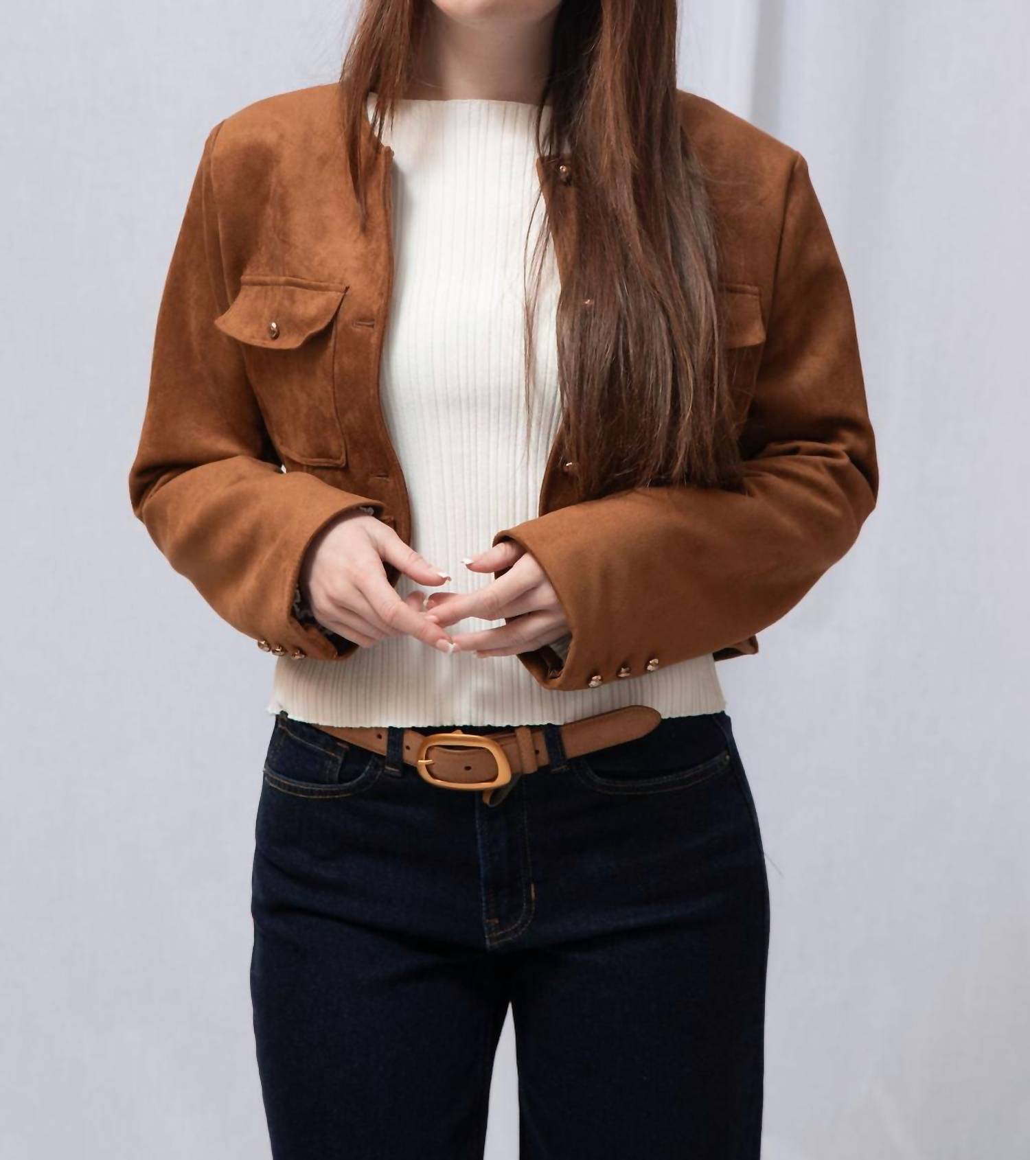 Elle Grey - Amelia Crop Jacket