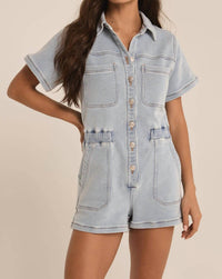Z Supply - Women's Elias Denim Romper