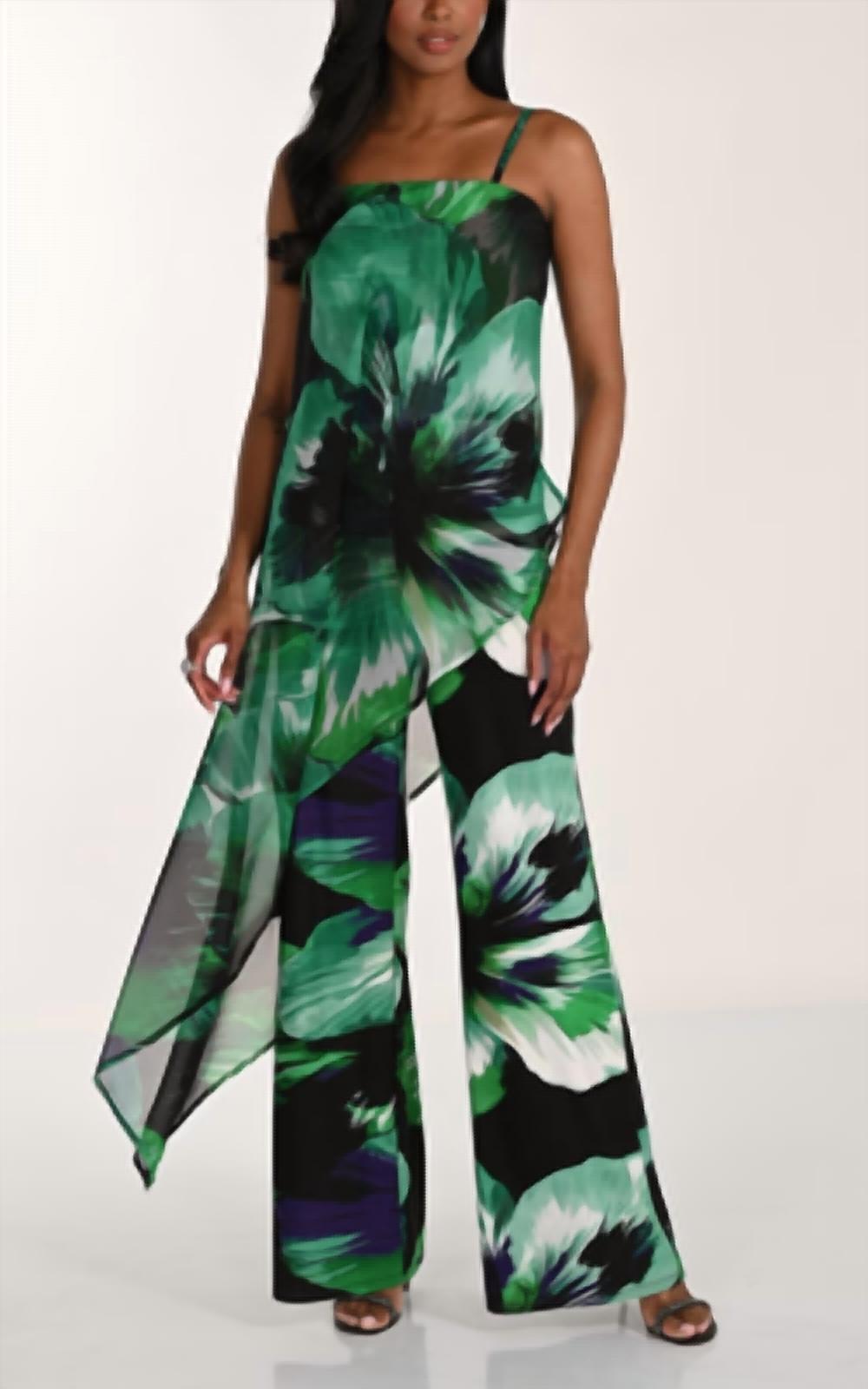 Frank Lyman - Flowy Floral Jumpsuit