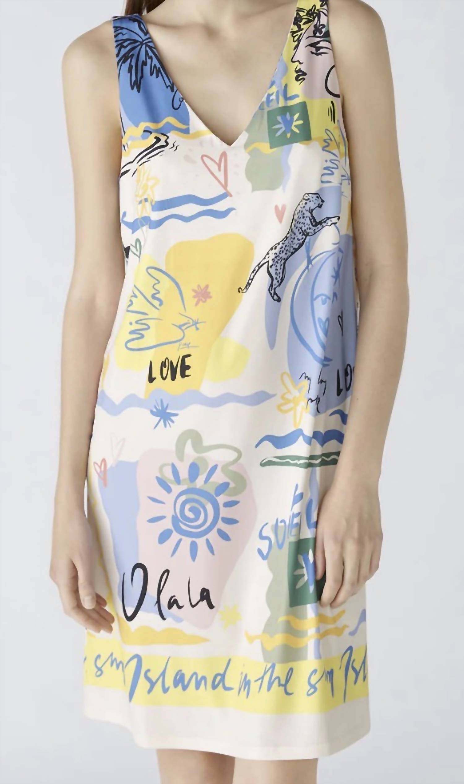 Oui - Printed Dress