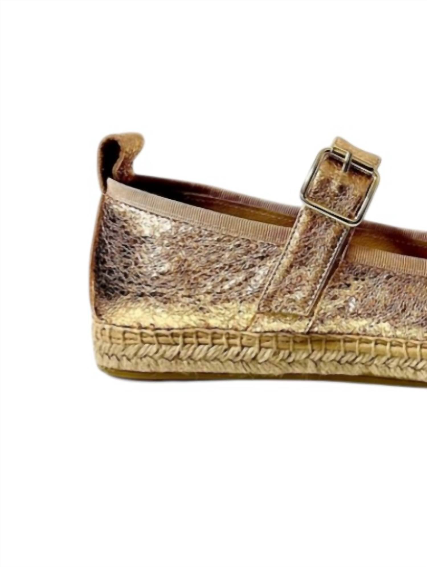 Kanna - Women's Espadrille Mary Jane Flats