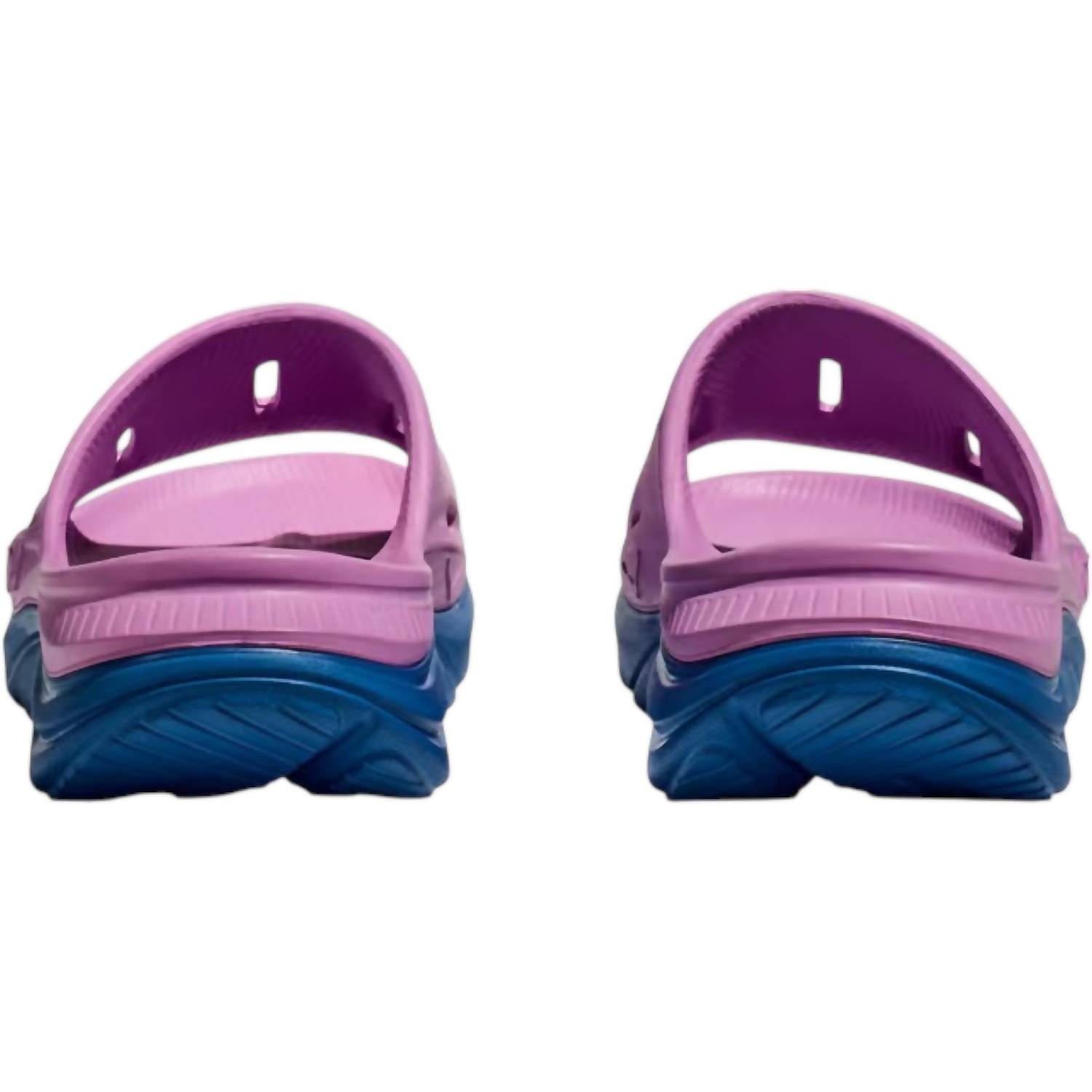 Hoka Unisex Ora Recovery Slide in cyclamen coastal sky - item - view 6