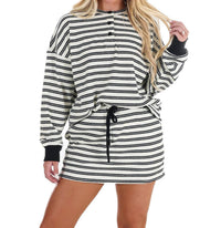 Le Lis - After Hours Stripe Two Piece Set