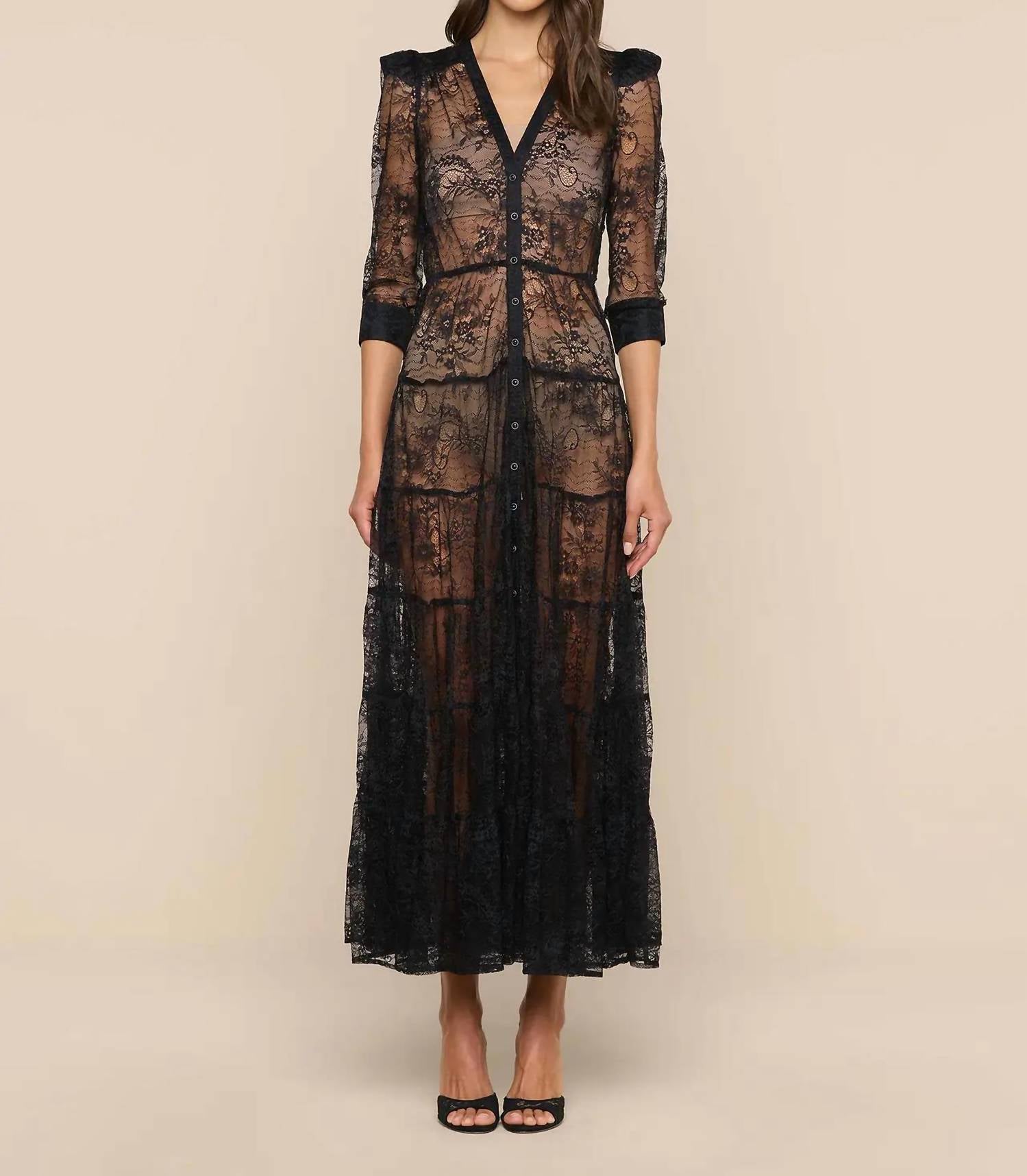 L'Agence - Serphina Lace Dress