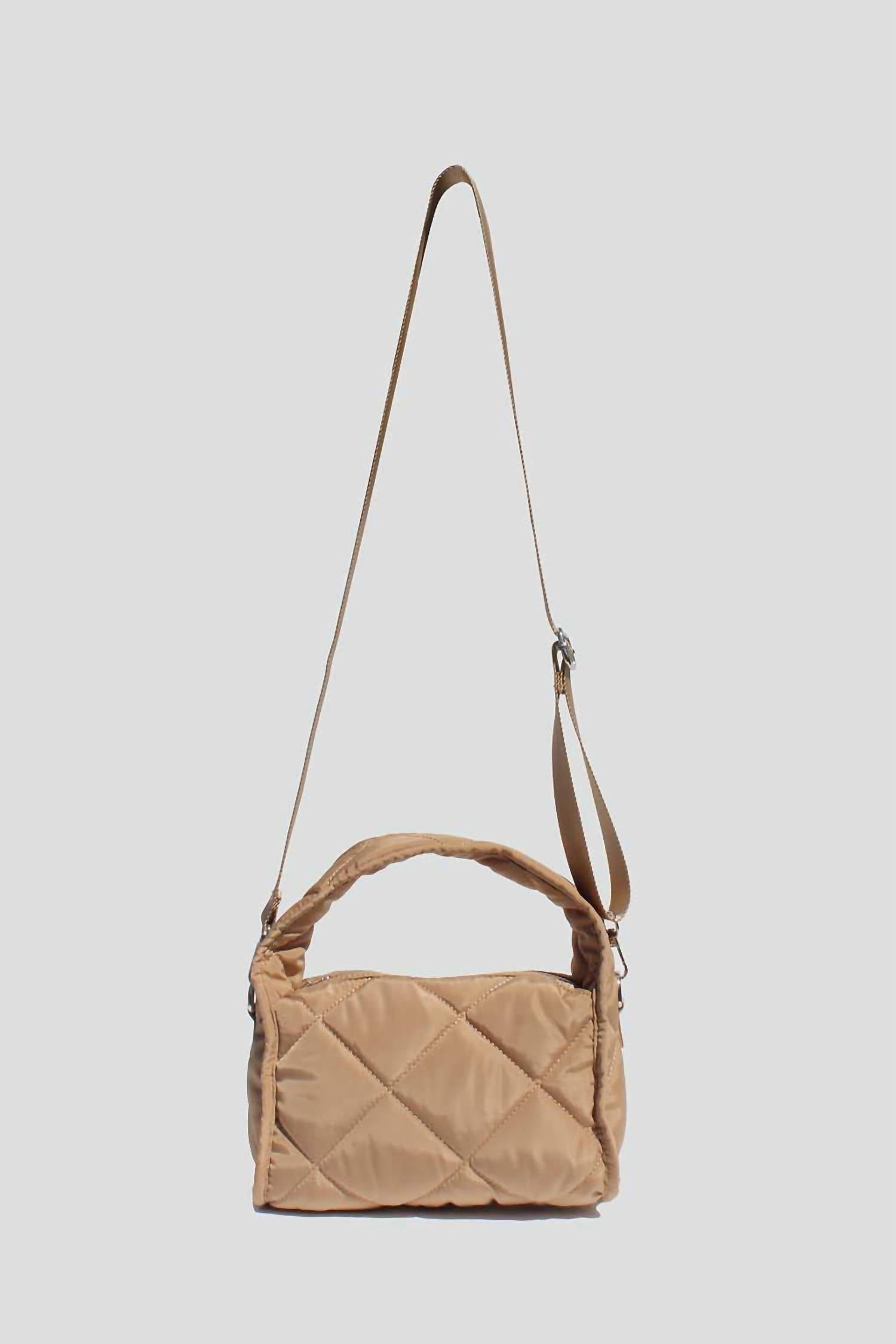 Street Level - Sophia Mini Quilted Crossbody Tote