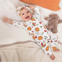 Tesa Babe - Baby Girl Or Boy Happy Harvest Long Sleeve Romper