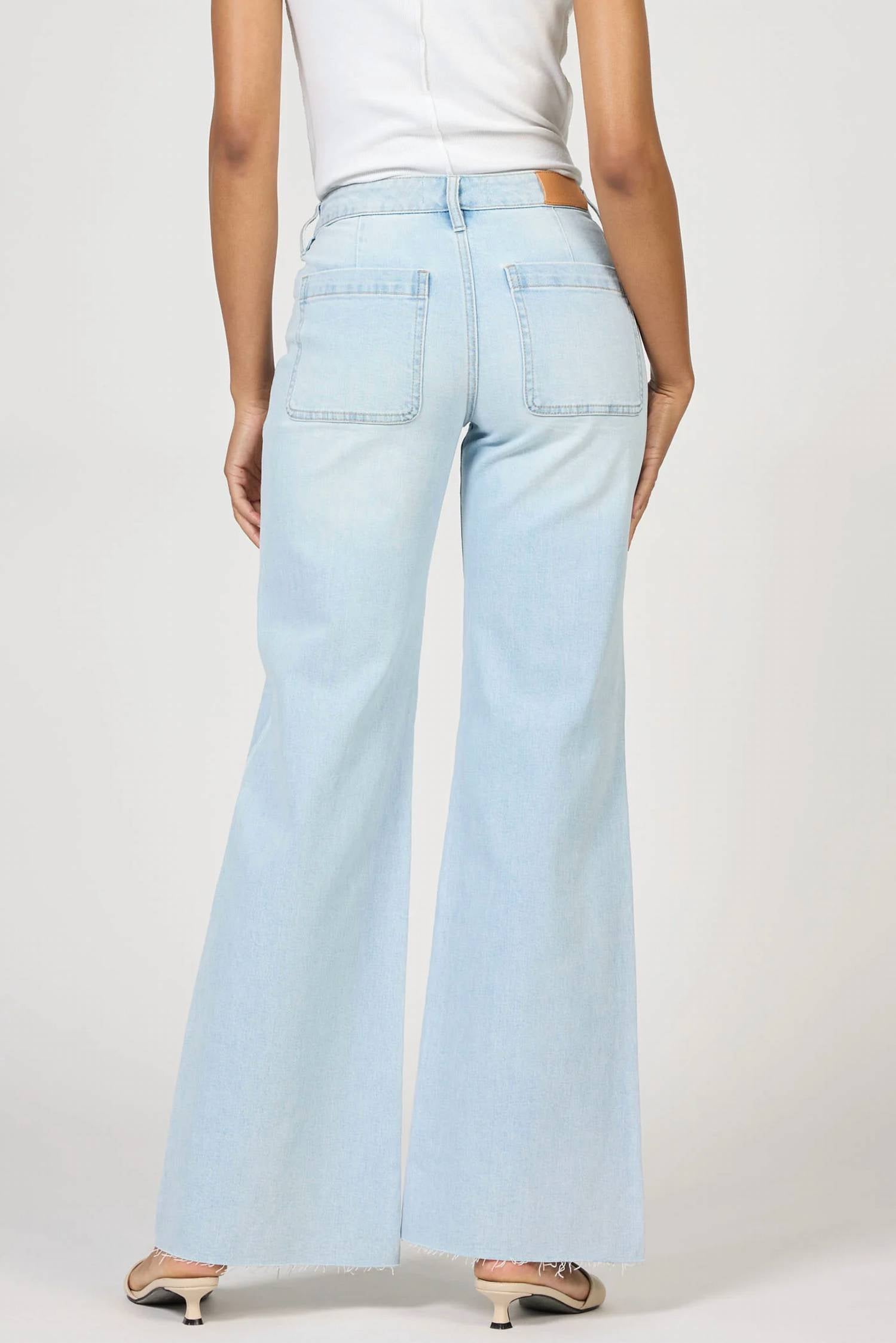 Dear John Denim - Micah Mid Rise Wide Leg Jeans