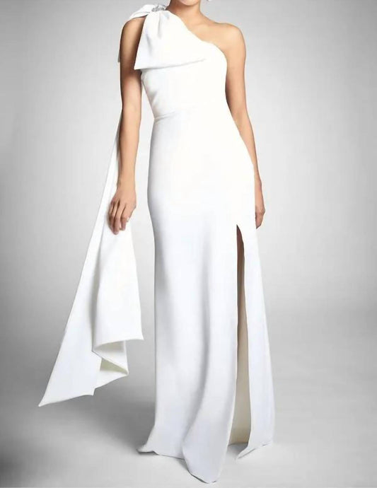 Sachin & Babi - Valeria Single-shoulder Gown