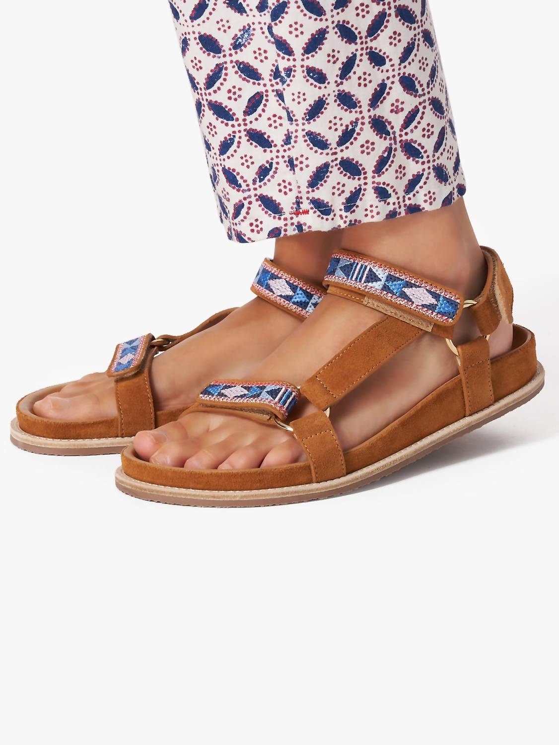 XIRENA Women's Anais Sandal in quartz blush - women's sandal - detail view