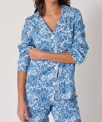 Bedhead Pjs - Long Sleeve Classic Stretch Jersey Pajama Set - Plus
