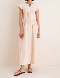 Apiece Apart - Maravilla Pintuck Maxi Dress
