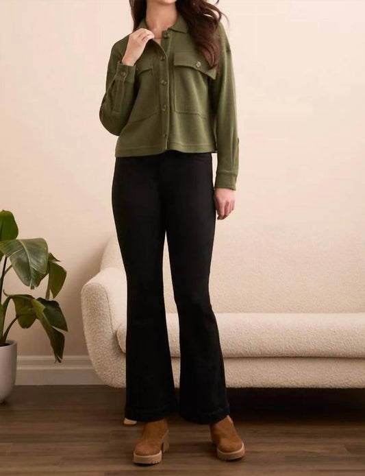 Tribal - Brushed Waffle Knit Shacket