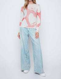 Renuar With Love Sweater in multi - women's sweater