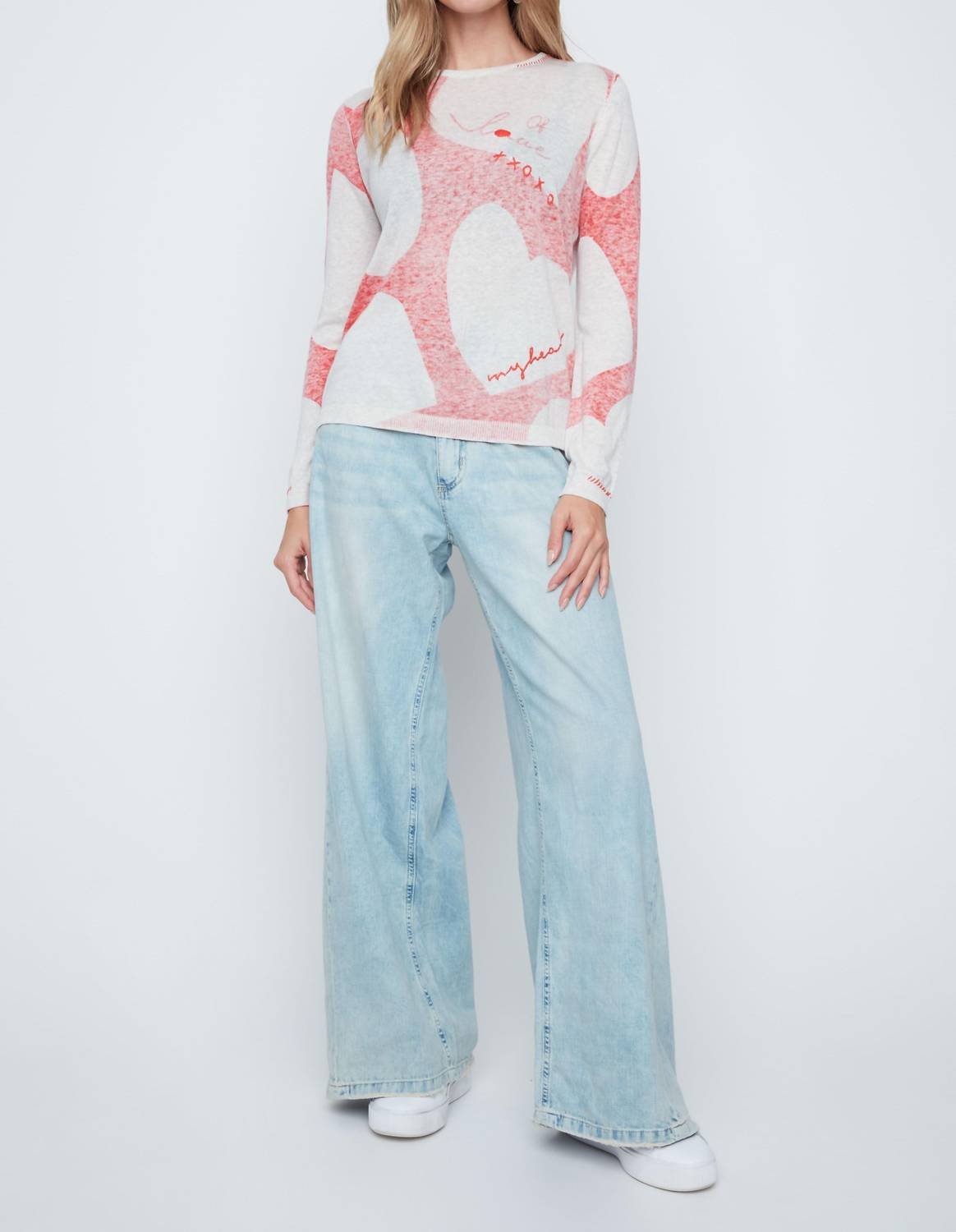 Renuar With Love Sweater in multi - women's sweater