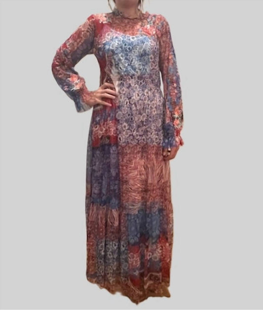 Johnny Was - MAZZY RUFFLE NECK DRESS (SLIP)