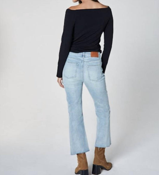 Unpublished - Marlow Crop Demi Flare Jeans