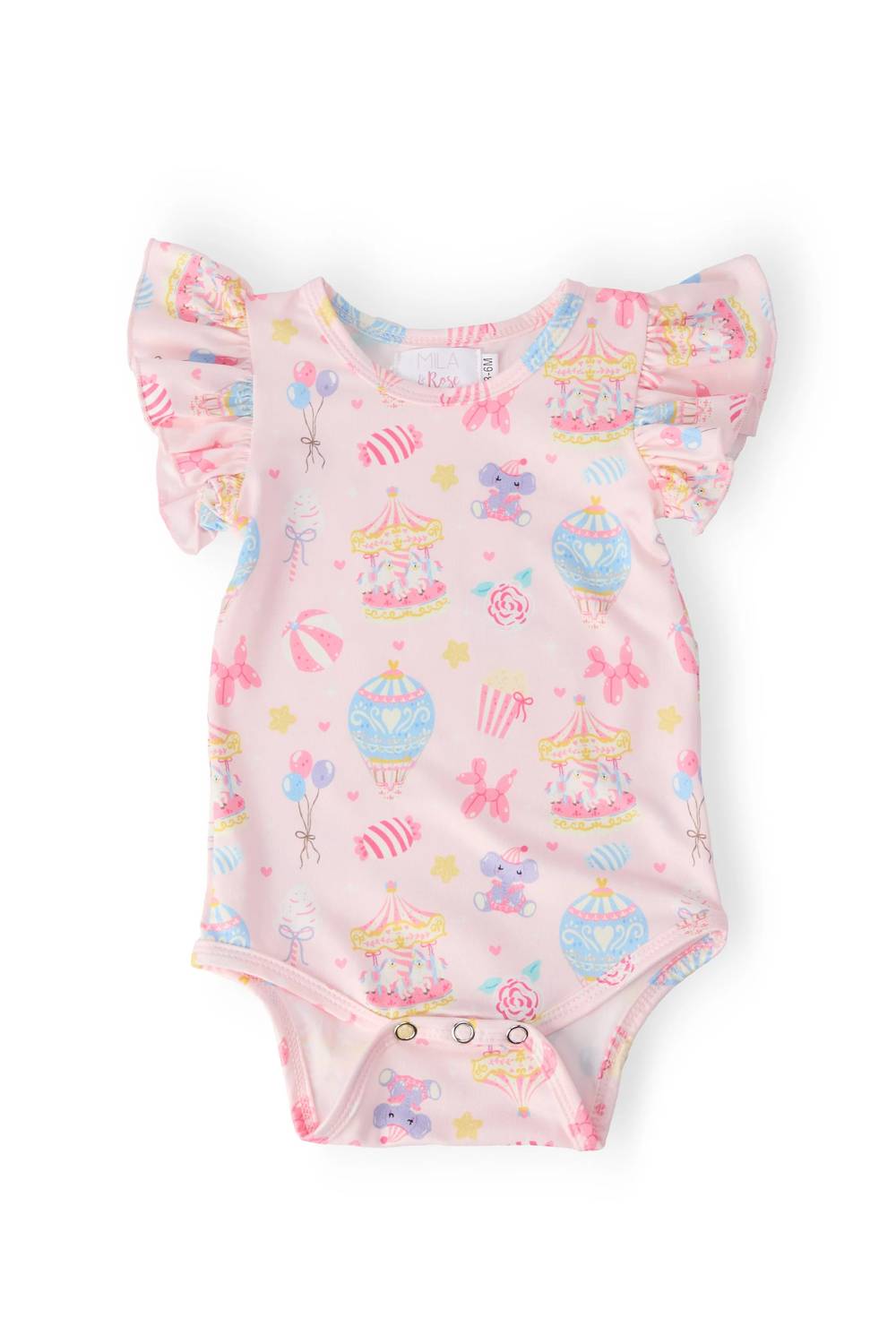 Mila & Rose - Girls Off To The Circus Bodysuit