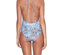 Jets By Jessika Allen - Plunge V-Neck One Piece Swimsuit