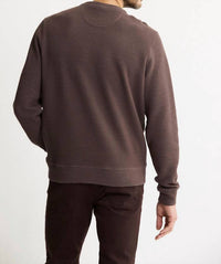 Jachs New York - Doubleface Mesh Crewneck Pullover Sweater