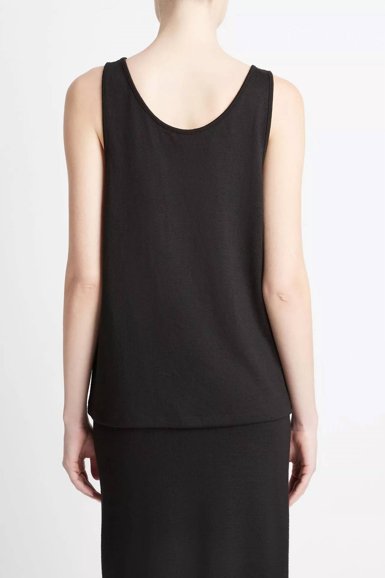 Vince - Relaxed Scoop Neck Tank Top