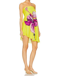 Rococo Sand - Tube Mini Dress