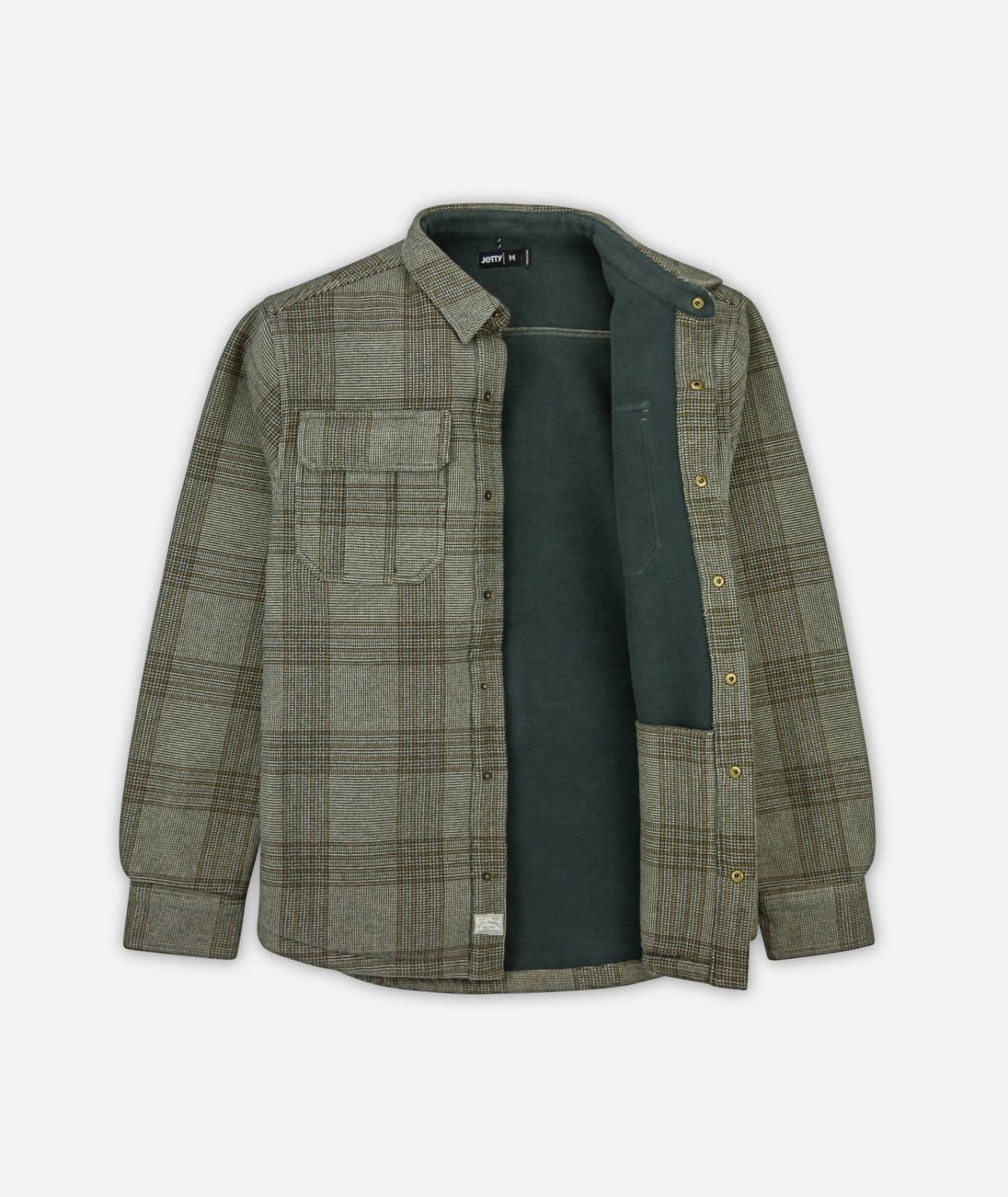 Jetty - Men's Arbor Flannel Shirt Jacket