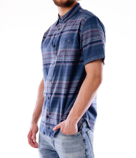 Billabong - All Day Stripe Short Sleeve Shirt