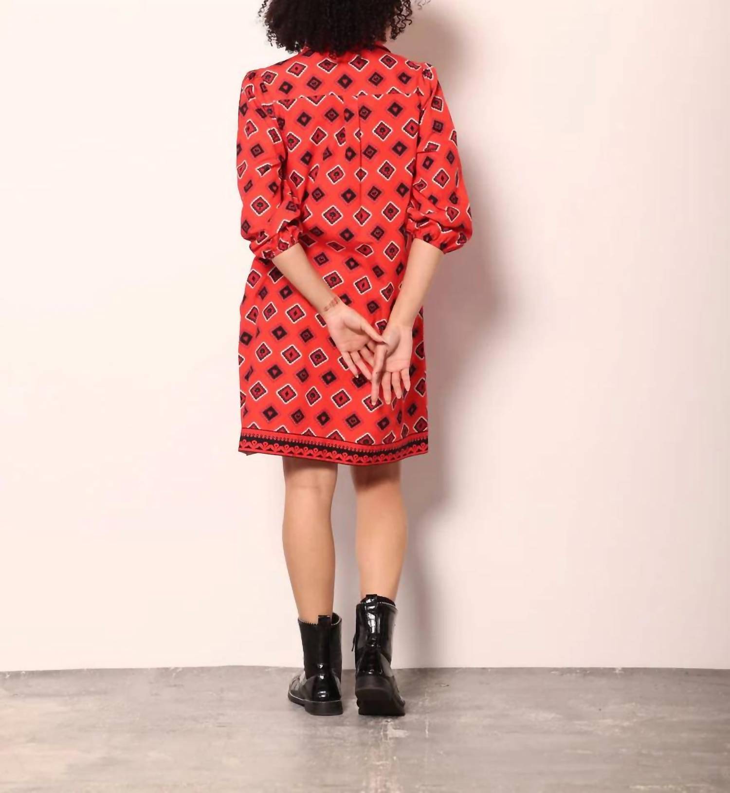 Maude Ava Dress in card story - women's dress - detail view