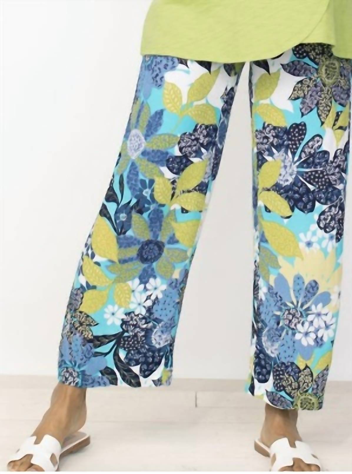 Habitat - MIXED PRINT FLOOD PANT