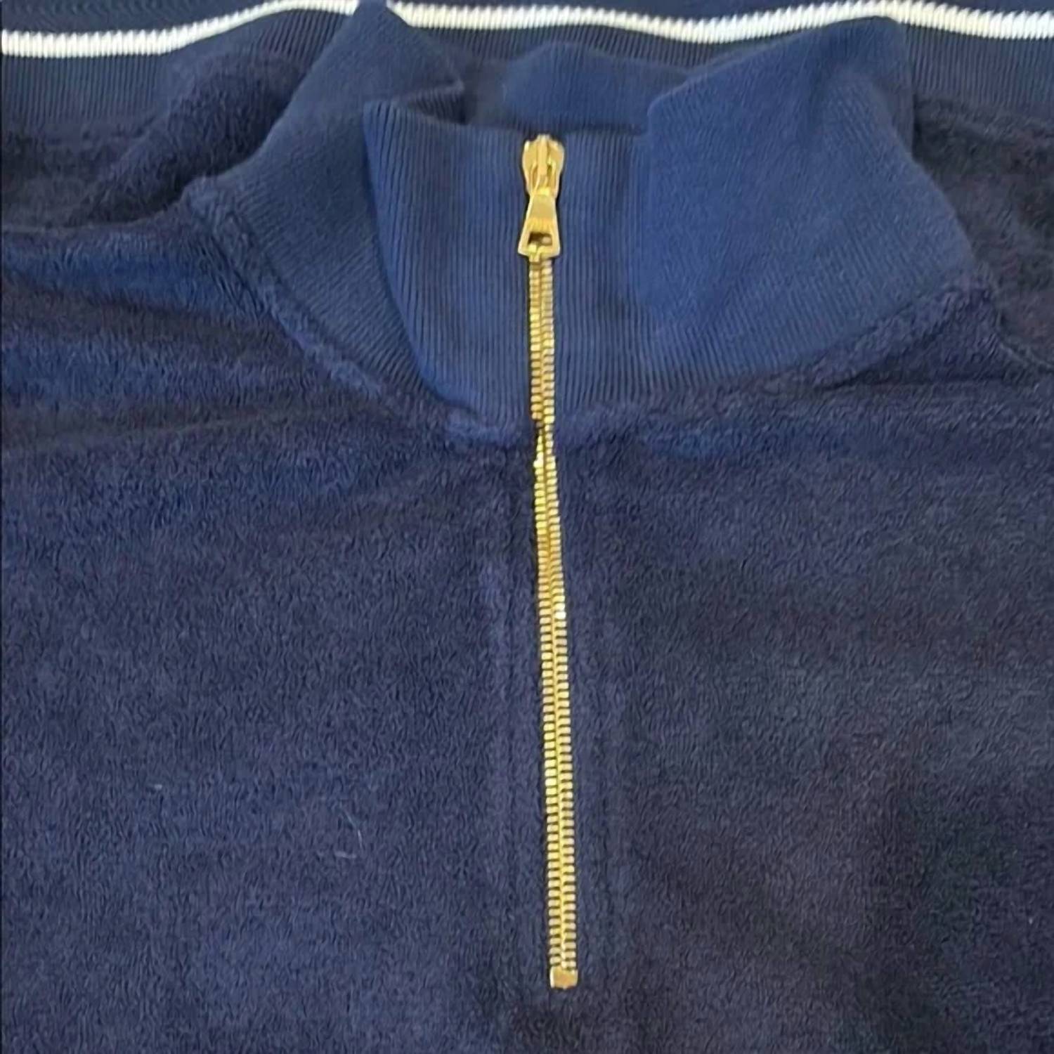 Orlebar Brown - Men's Isar Racking Half Zip Sweatshirt