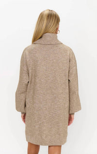 Show Me Your Mumu Chester Sweater Dress in oatmeal knit 1 - women's dress - alternate view