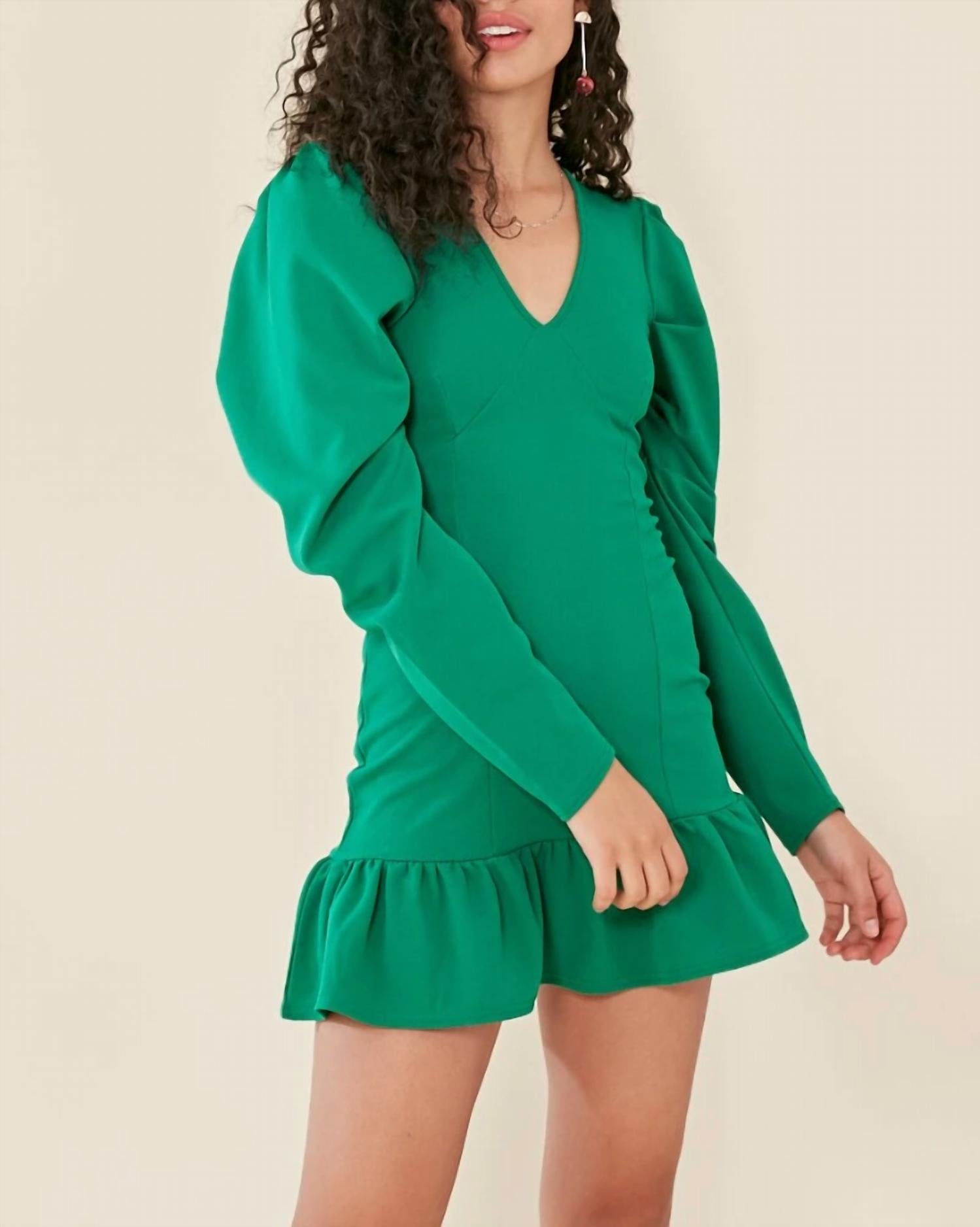 Influence - Frill Hem Dress