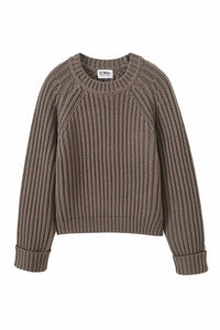 27 Miles Malibu - Violetta Chunky Ribbed Cotton Sweater