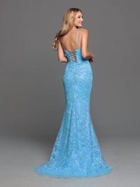 Sparkle Bridal Couture - Long Fitted Sequin Prom Dress