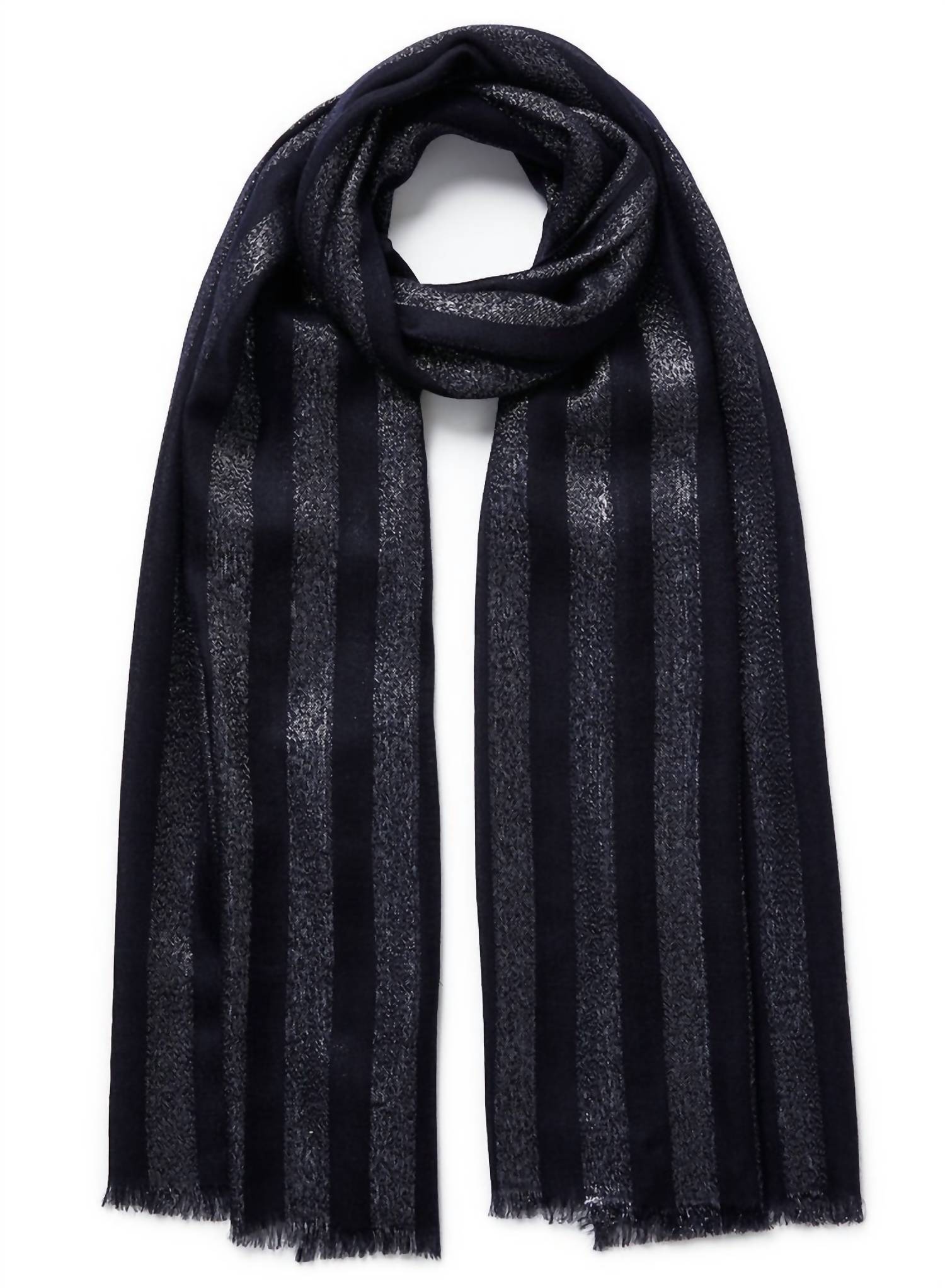 Jane Carr - Women's Skyline Metallic Cashmere Scarf